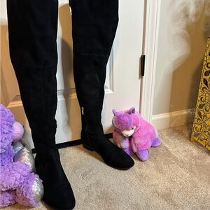 Black Over-the-Knee Boots